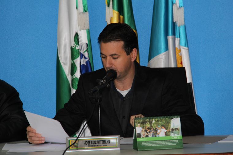 Vereador José Luiz Wittman pede licença de 45 dias