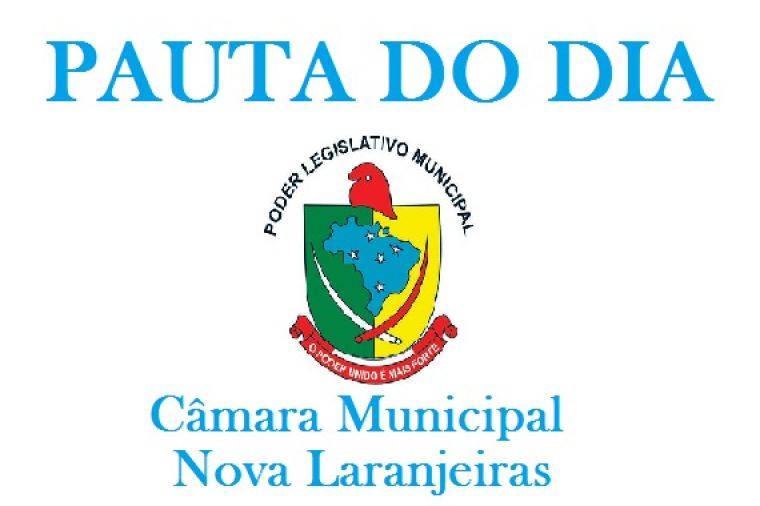 Pauta da Sessão Ordinária do dia 07 de maio de 2018