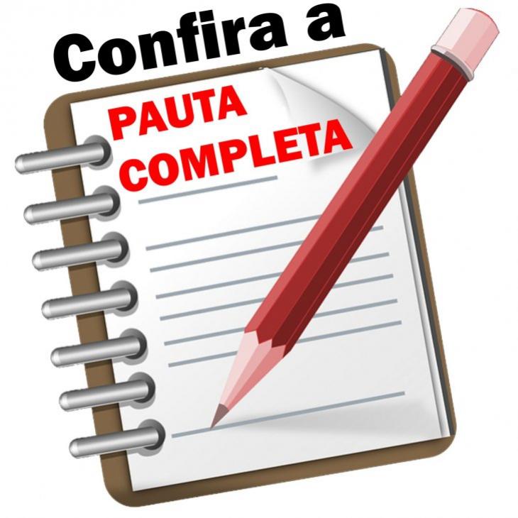 Pauta da Sessão Ordinária do dia 08 de agosto de 2022.