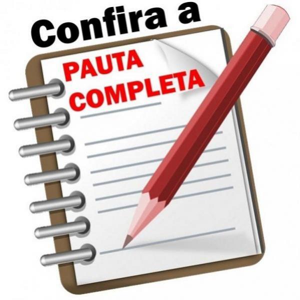 Pauta da Sessão Ordinária do dia 17 de fevereiro de 2025.